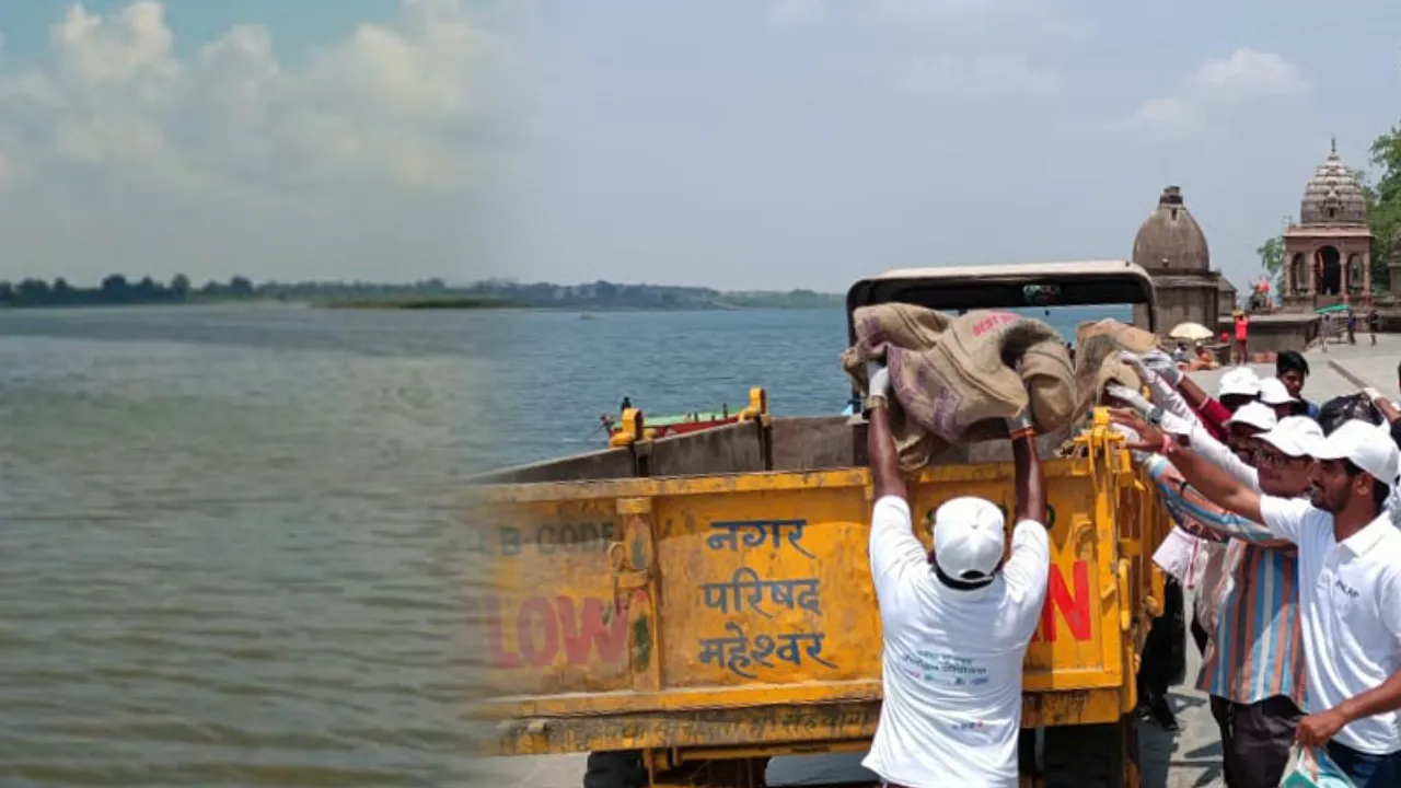 NARMADA RIVER CLEANING