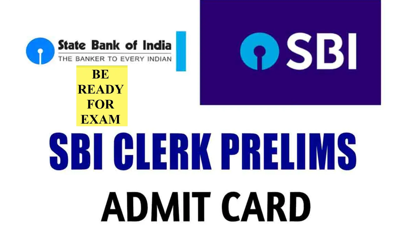SBI Clerk Exam Admit Card 