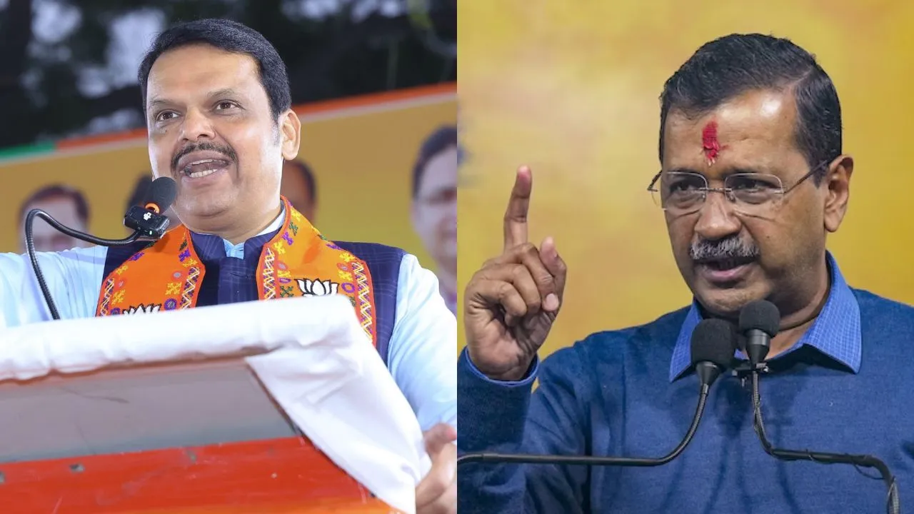 Devendra Fadnavis, Arvind Kejriwal