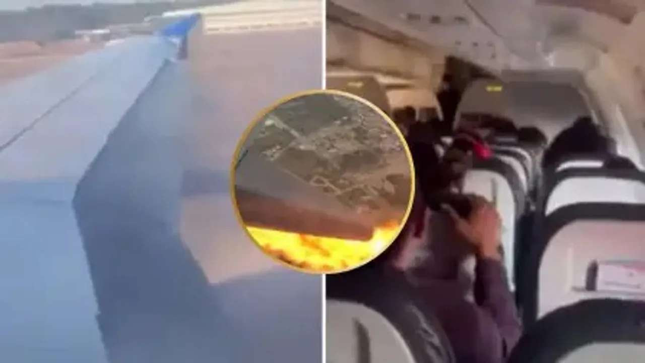 plane fire