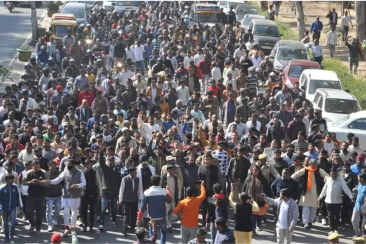 protest......