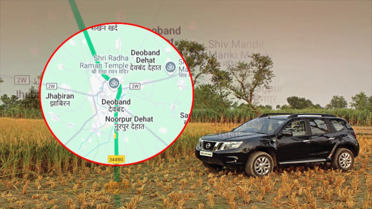 CAR IN KHET