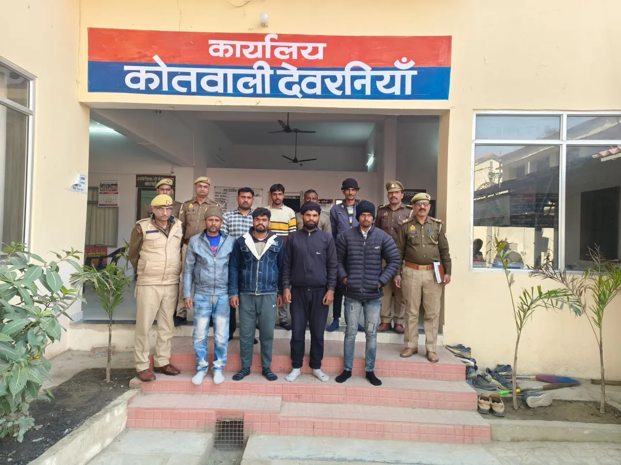 Illegal mining in baheri