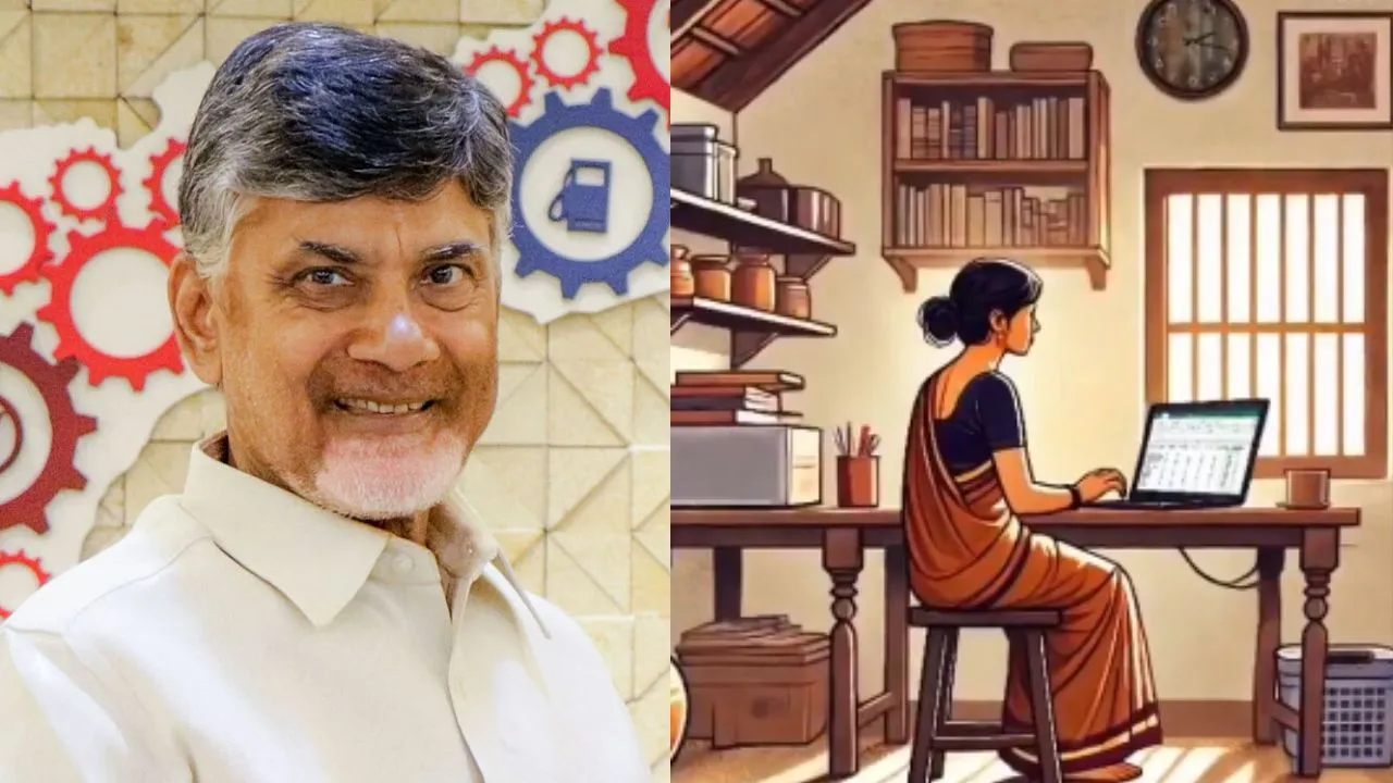 CHANDRABABU NAIDU, WORK FROM HOME