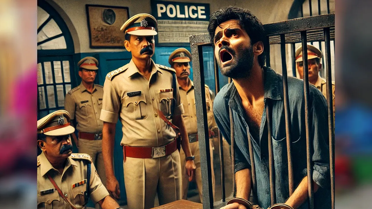 police jail