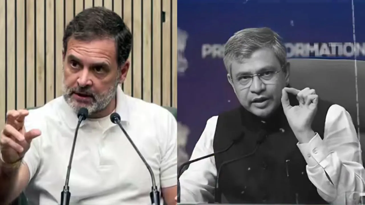 new delhi accident , rahul gandhi, ashwini vaishnav