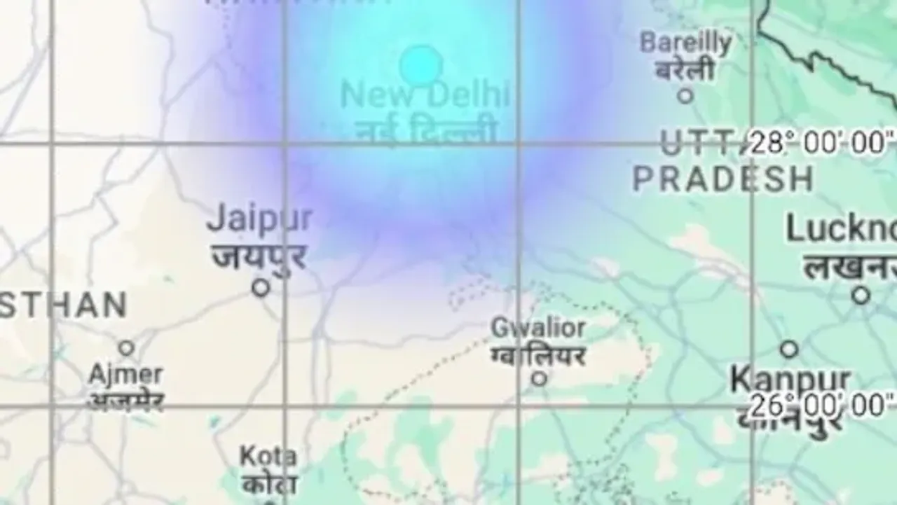 delhi earthquake