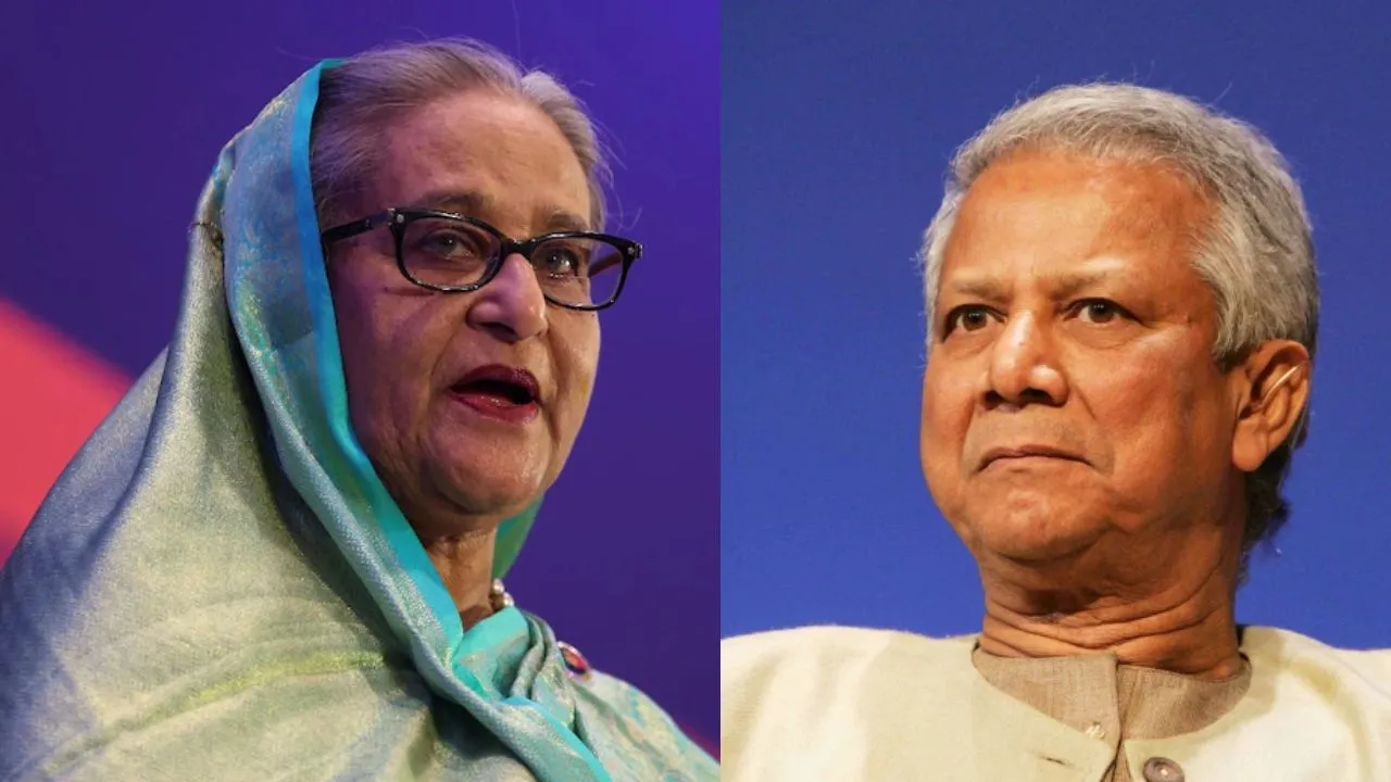 bangladesh, sheikh hasina, mohammad yunus