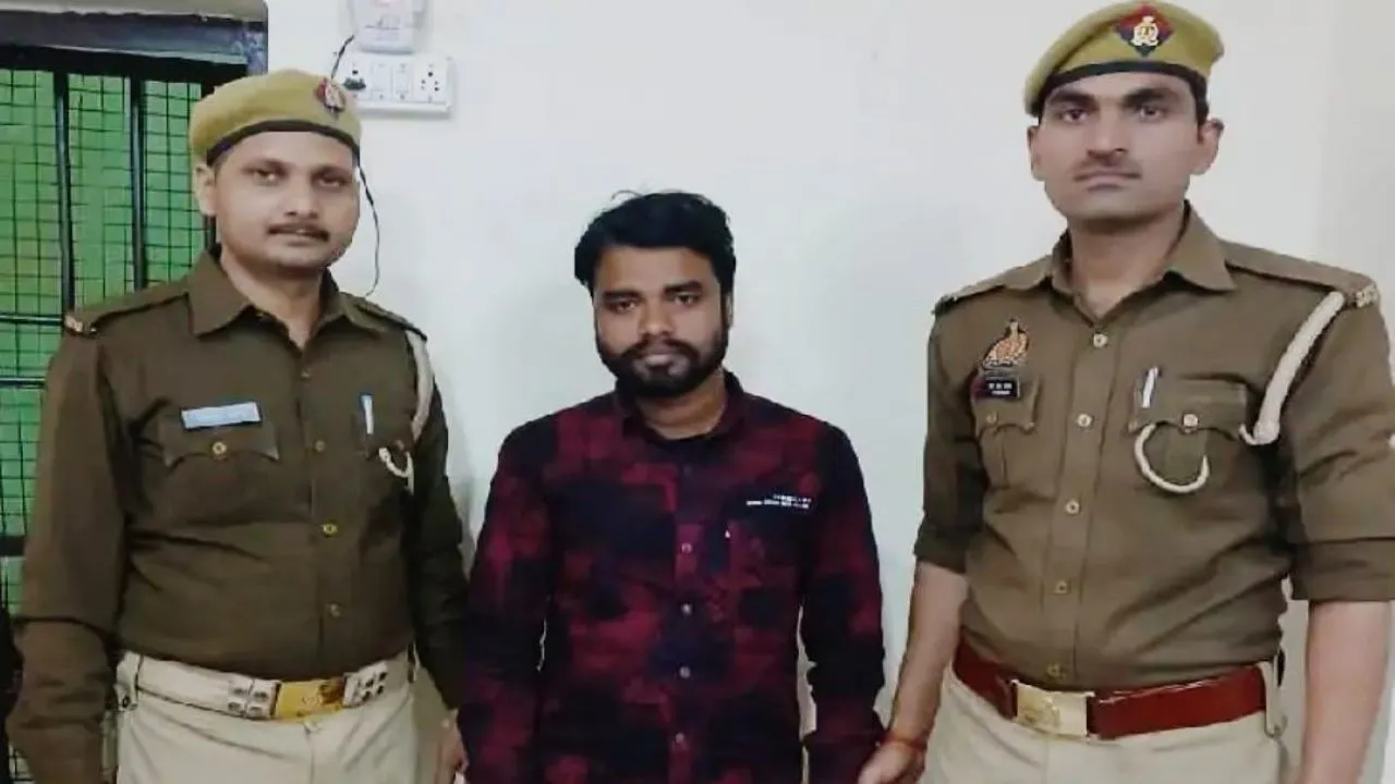 आरोपी सलमान मंसूरी गिरफ्तार