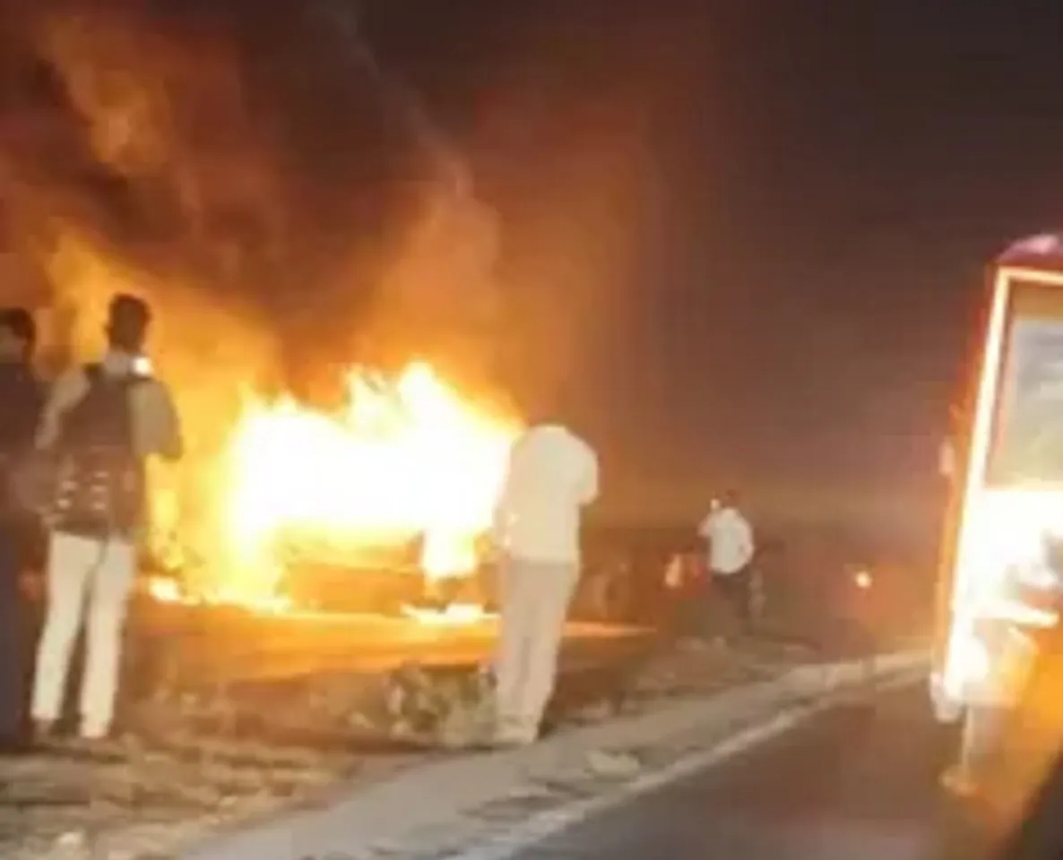 bus fire