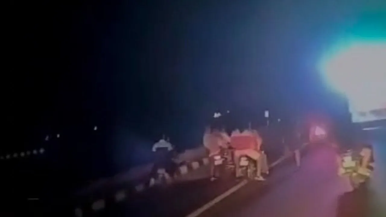 नशे की हालत में कांवड़ियों को मारी थी टक्कर