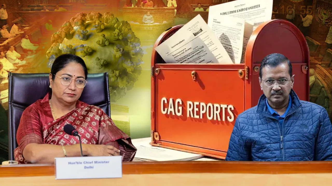 REKHA GUPTA KEJRIWAL CAG CORONA