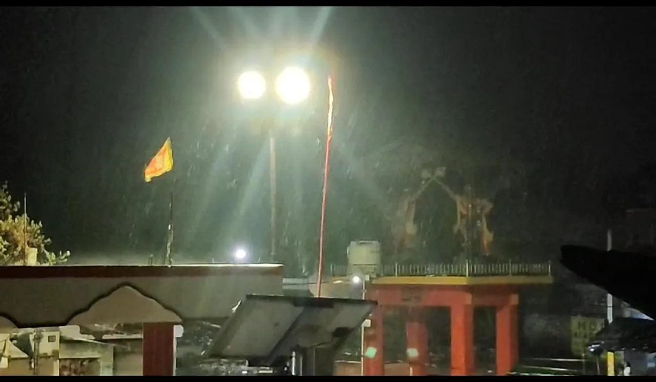 लखनऊ में बारिश 