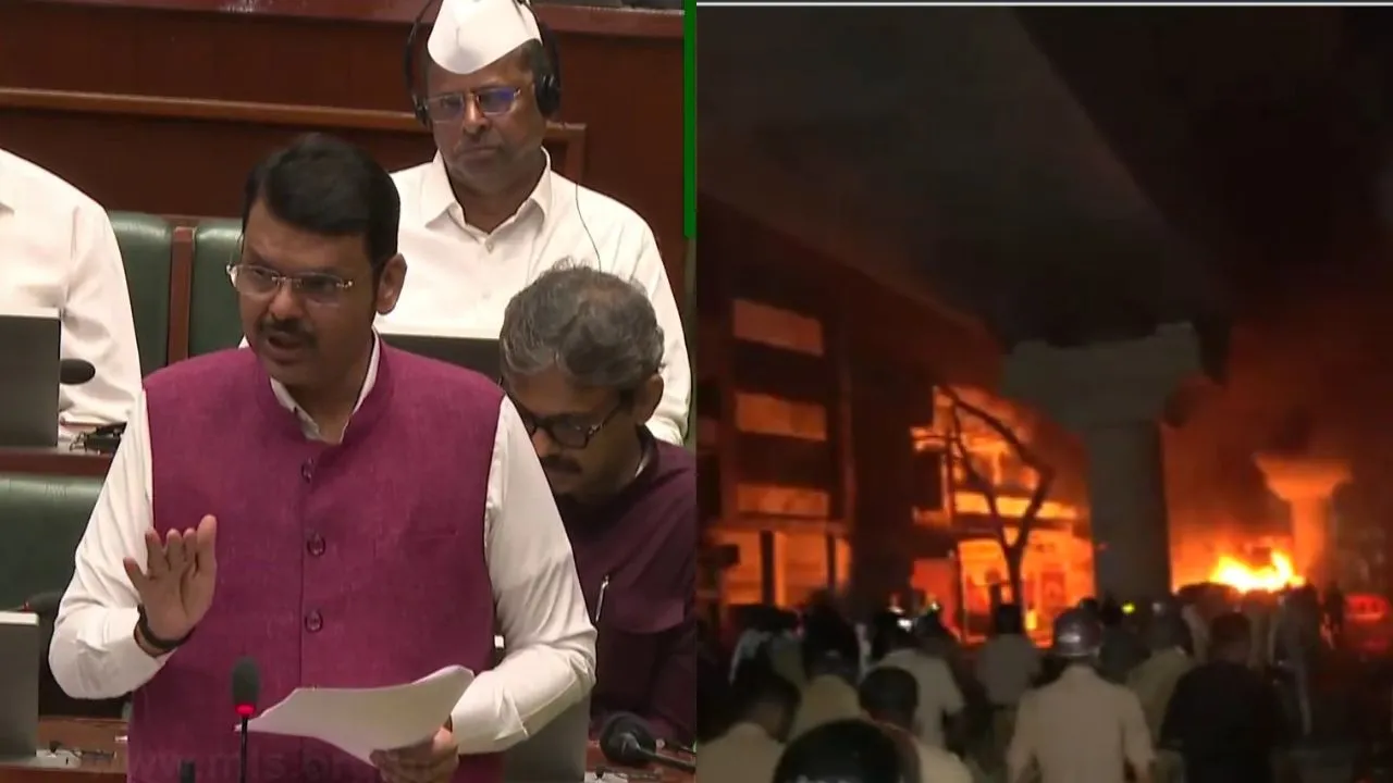 cm on nagpur violence 