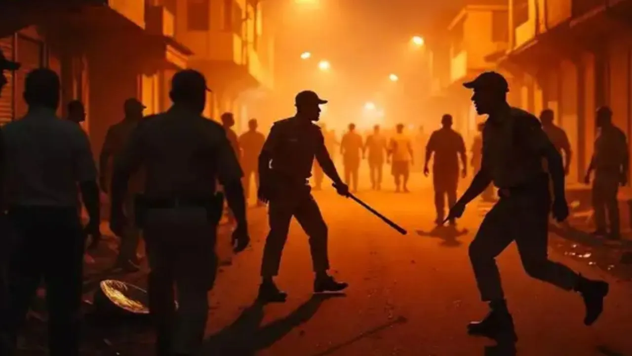 Mauganj  violence 