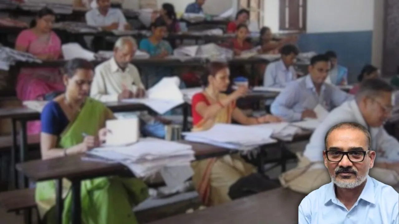 UP Board Exam Evaluation 3 crore copies