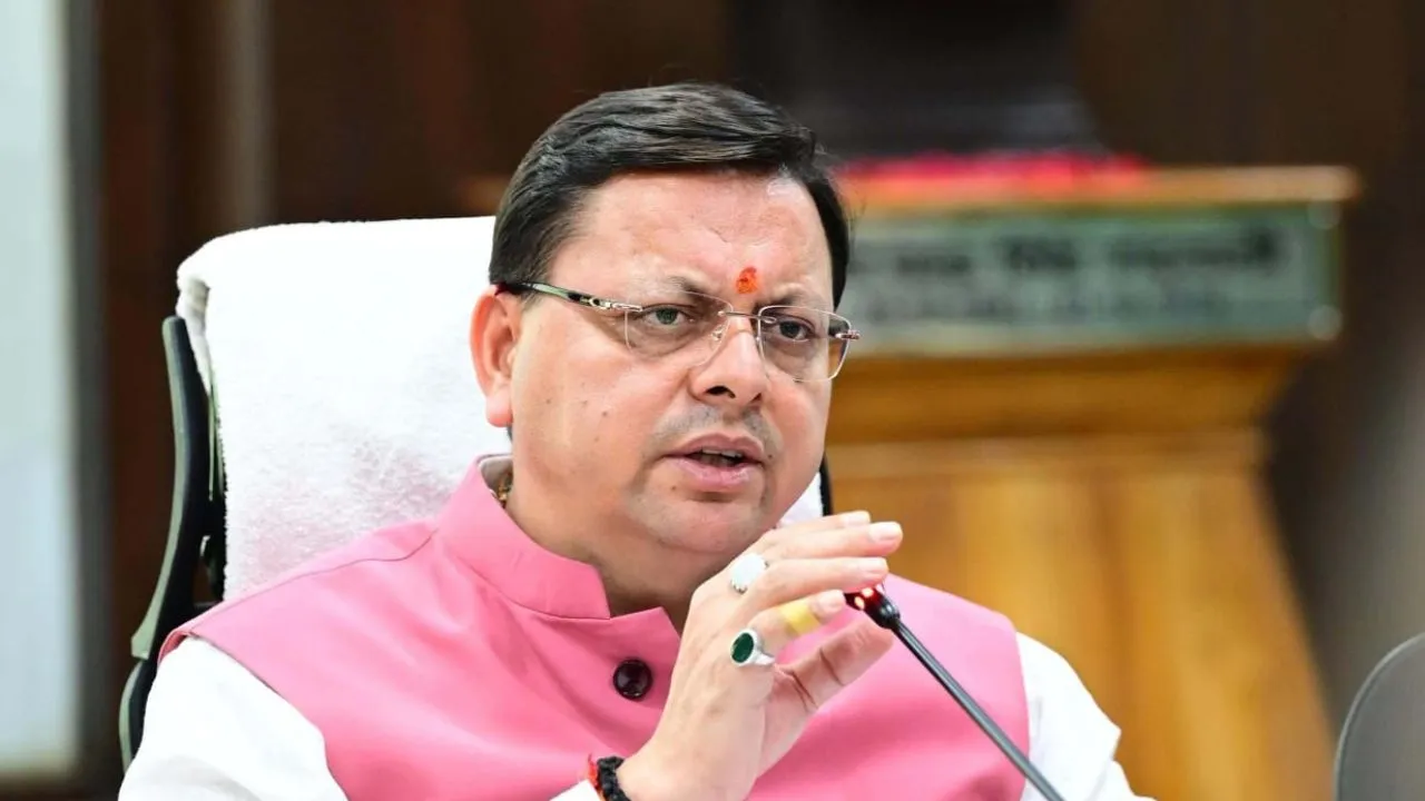 CM Pushkar Dhami 