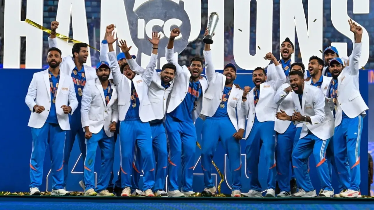 Champions Trophy winnar team