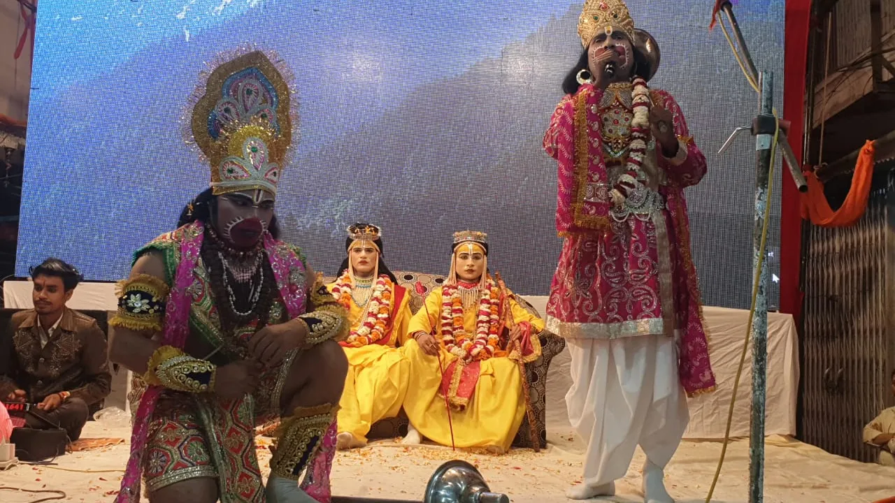 Hanuman met Ramji
