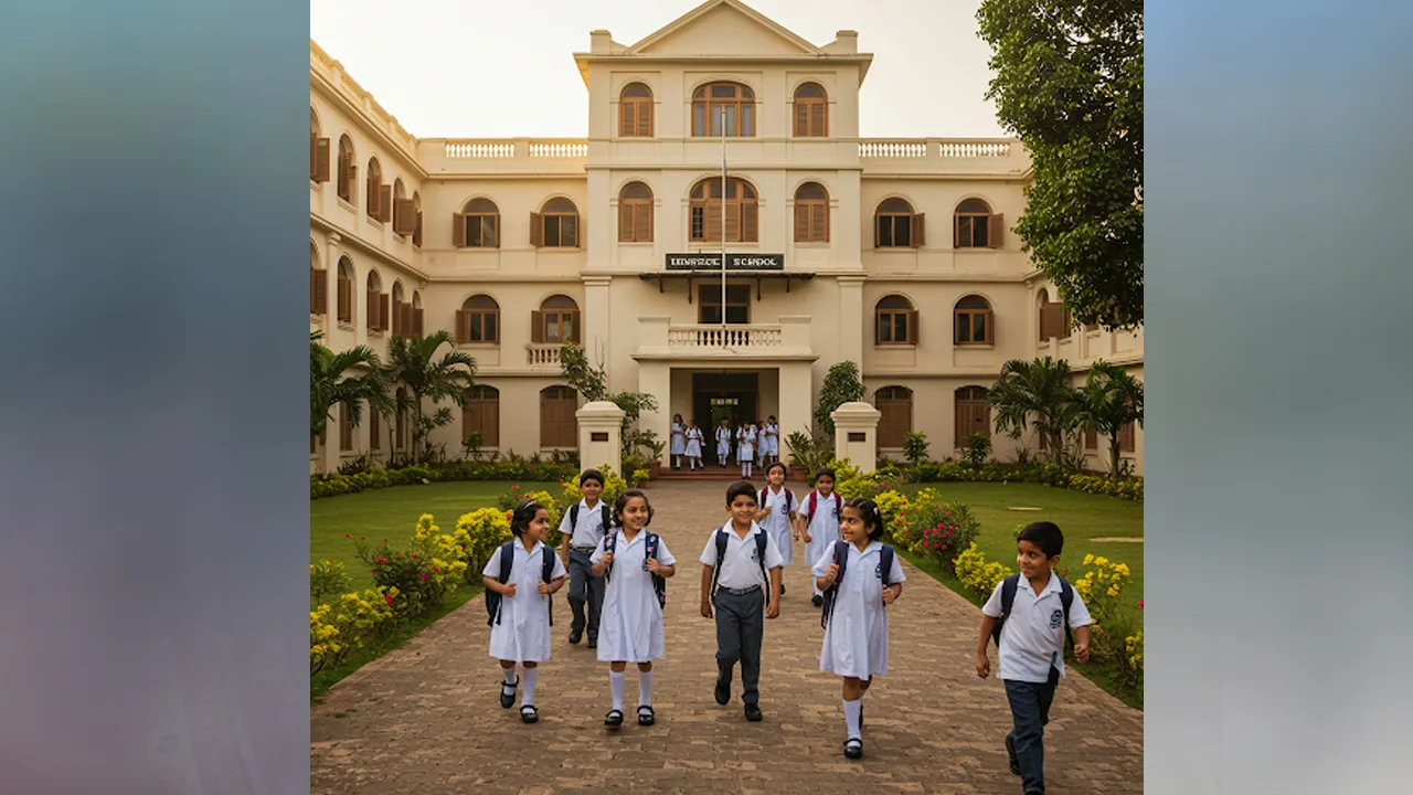 school children