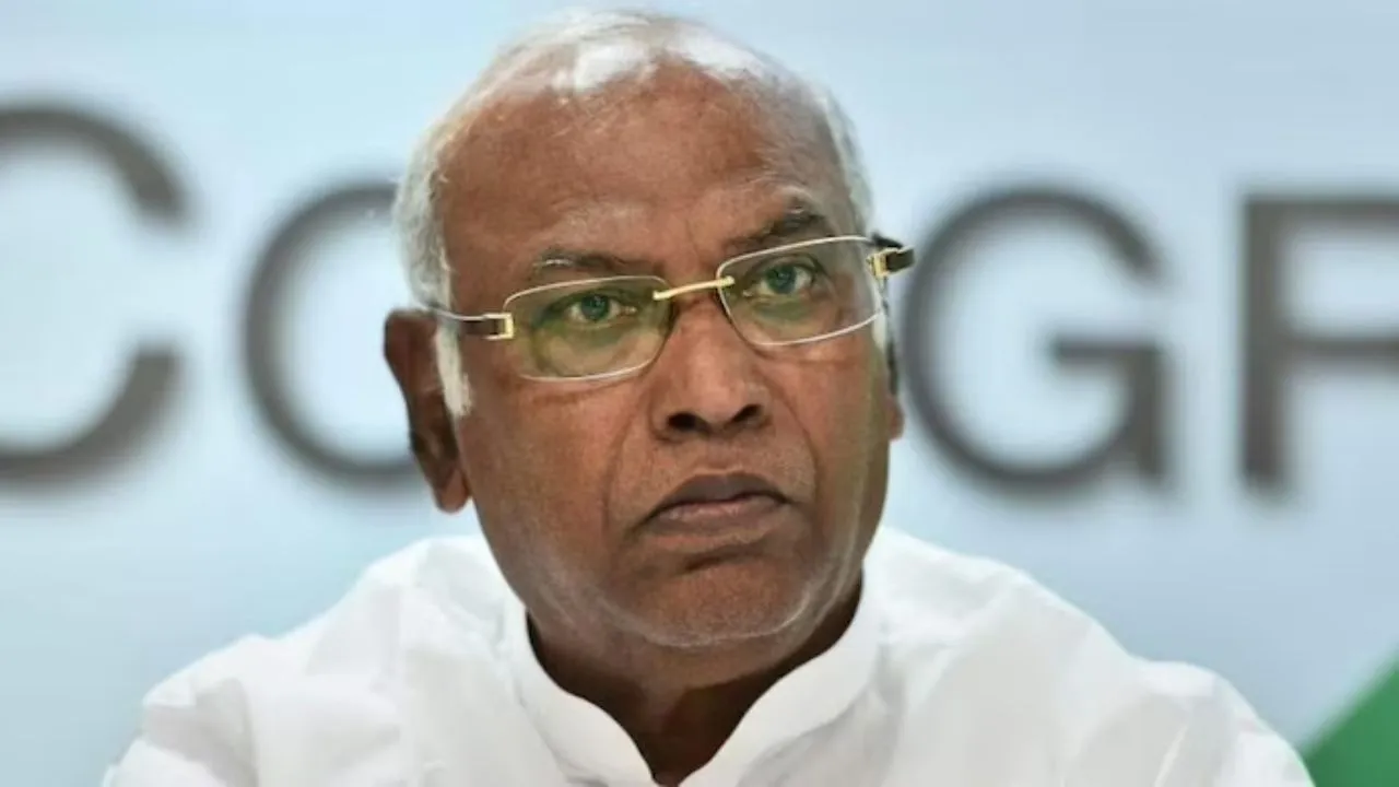 Congress President Mallikarjun Kharge (1)