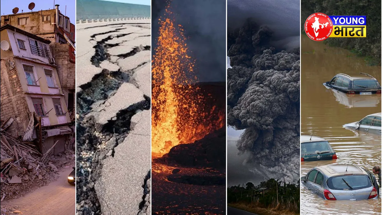 FLOOD , EARTHQUAKE , TSUNAMI,