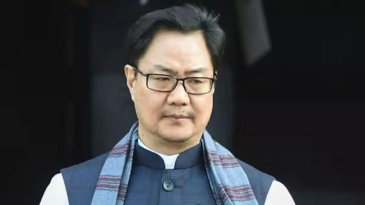 केंद्रीय मंत्री किरेन रिजिजू