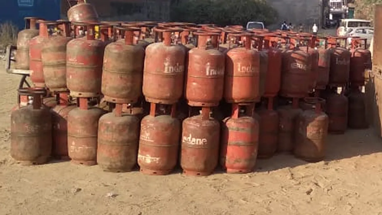 gas cylinders