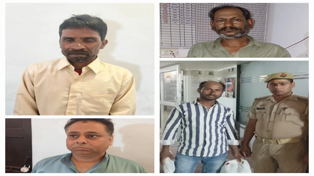 पुलिस की गिरफ्त में चाइनीज मांझा तस्कर 