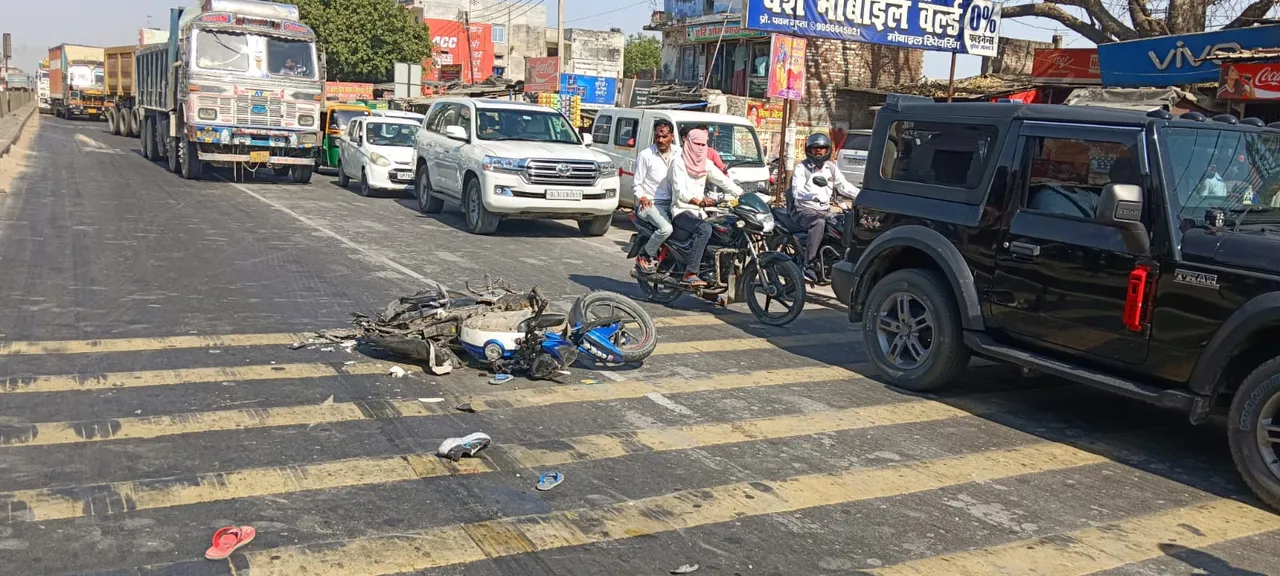 रनियां एक्सीडेंट