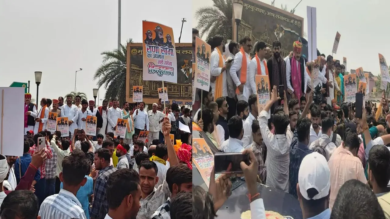सांसद रामजी लाल की राणा सांगा पर टिप्पणी को लेकर गरजा क्षत्रिय समाज