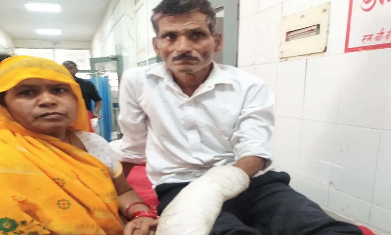 रामधीरज गंभीर रूप से घायल