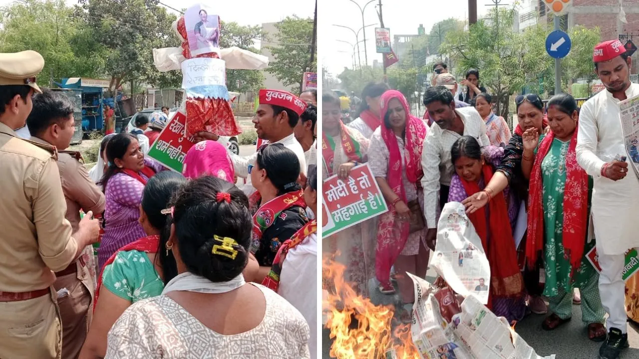 दिल्ली सीएम के बयान पर सपाईयों में आक्रोश व्याप्त है।