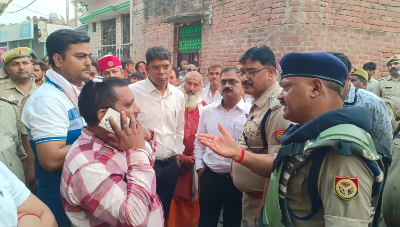 कानपुर देहात मूर्ति विसर्जन