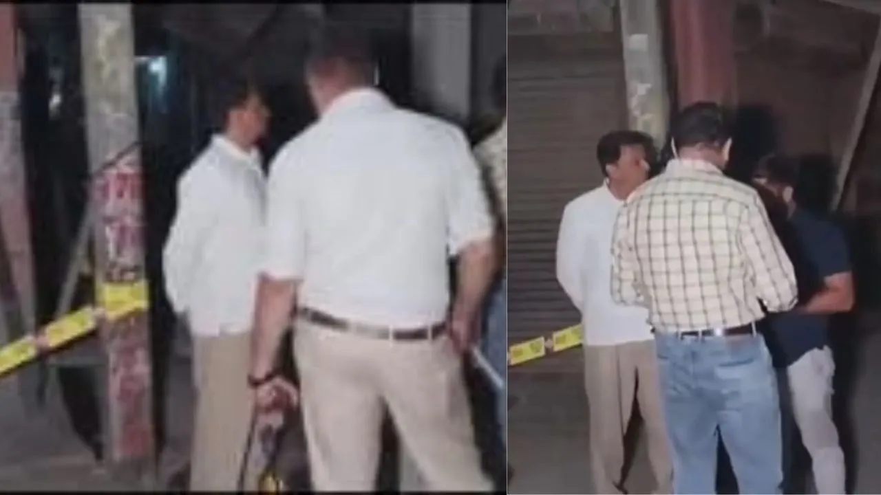 दिल्ली पुलिस घटनास्थल पर जांच कर रही है