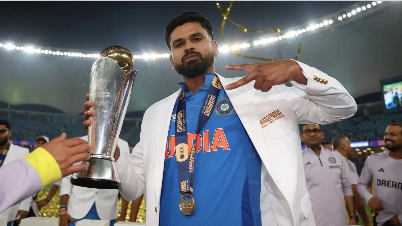 Shreyas Iyer, Champions Trophy 