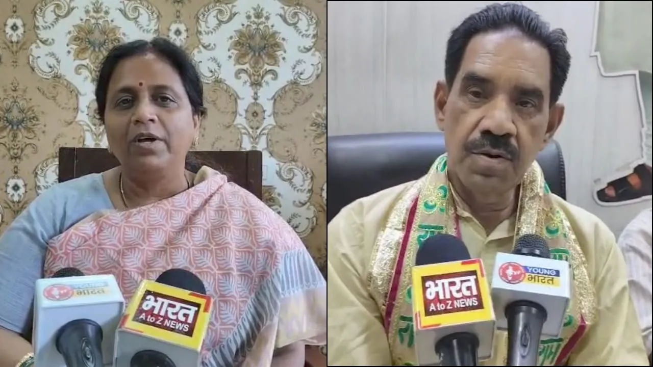 पीएम के दौरे पर बातचीत करते विधायक नीलिमा कटियार और बीजेपी उत्तर के जिलाध्यक्ष अनिल दीक्षित।