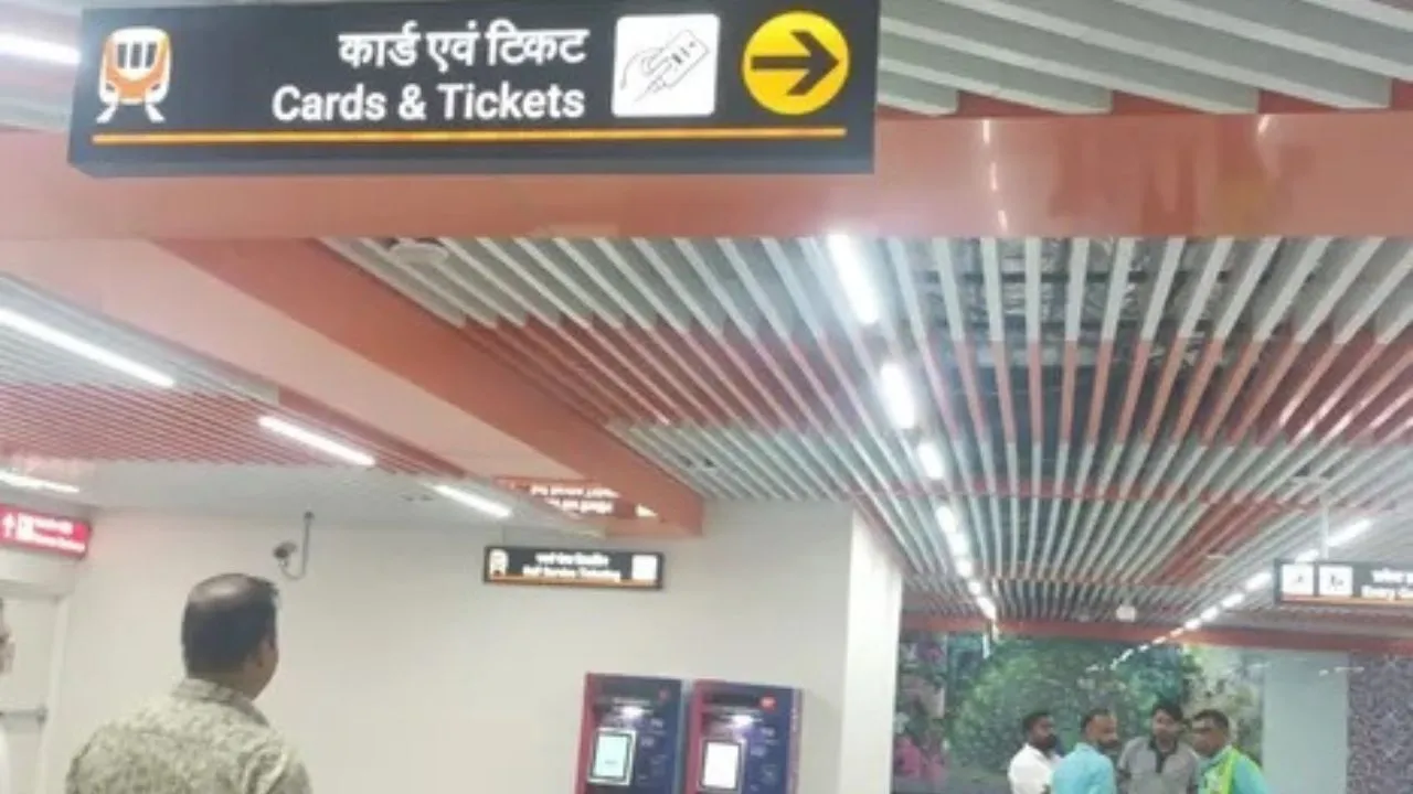 विस्तारीकरण के तहत कानपुर में तैयार मेट्रो स्टेशन