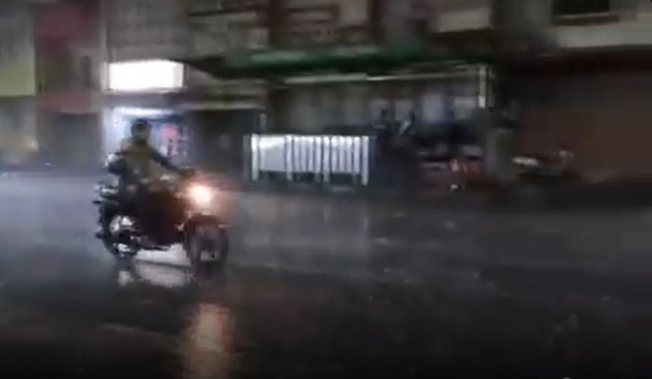 Havey rain delhi
