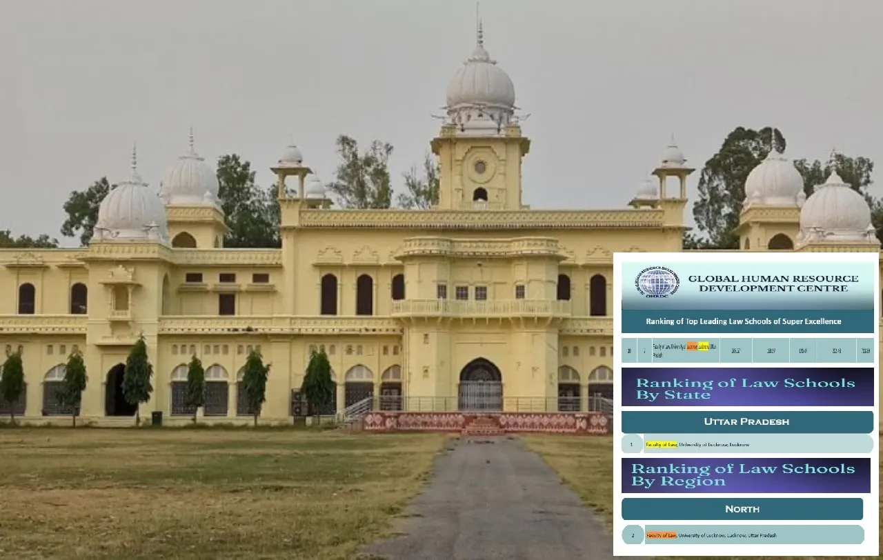 Lucknow University Faculty of Law ranked top UP GHRDC survey
