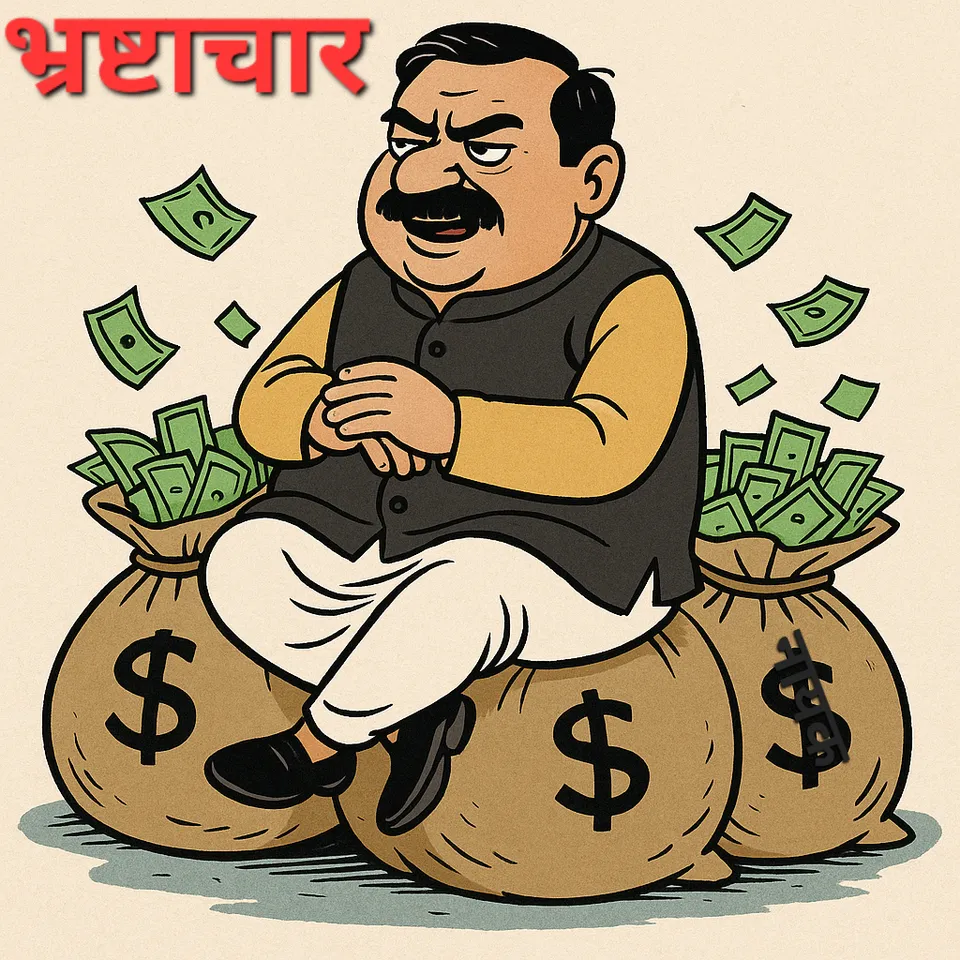 भ्रष्टाचारी प्रधान
