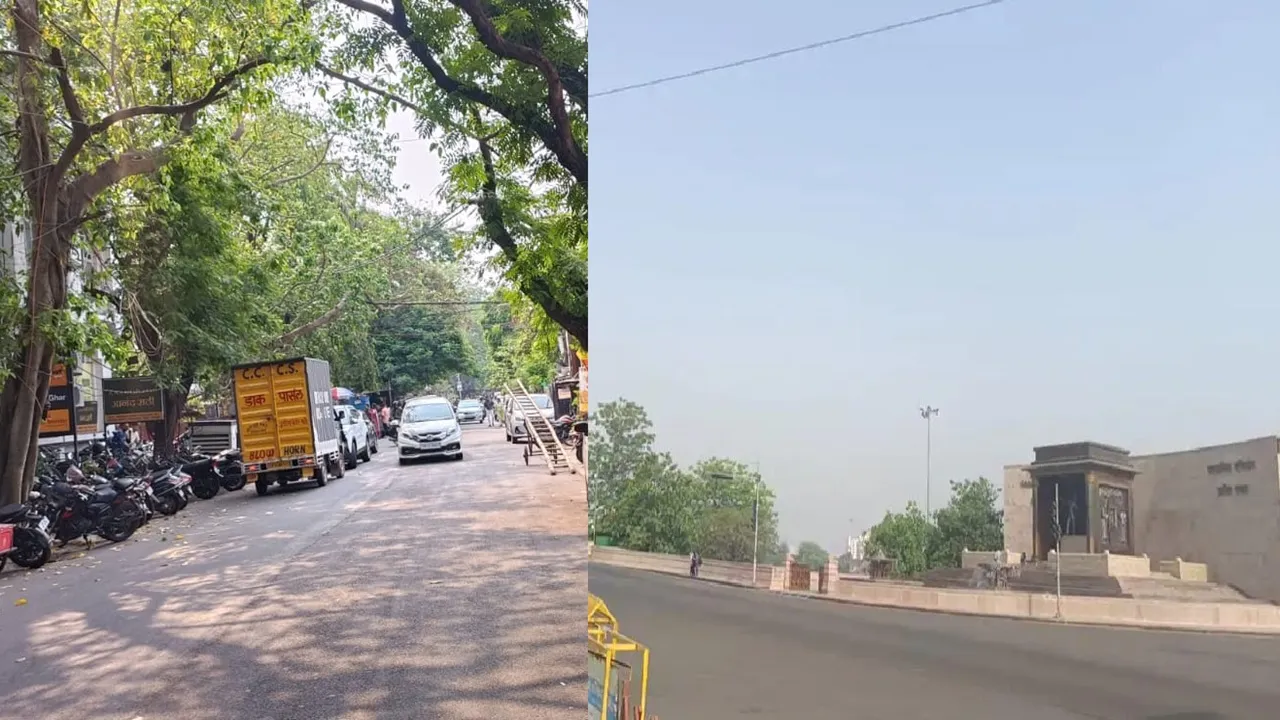 Strong sunlight increased the heat in Lucknow
