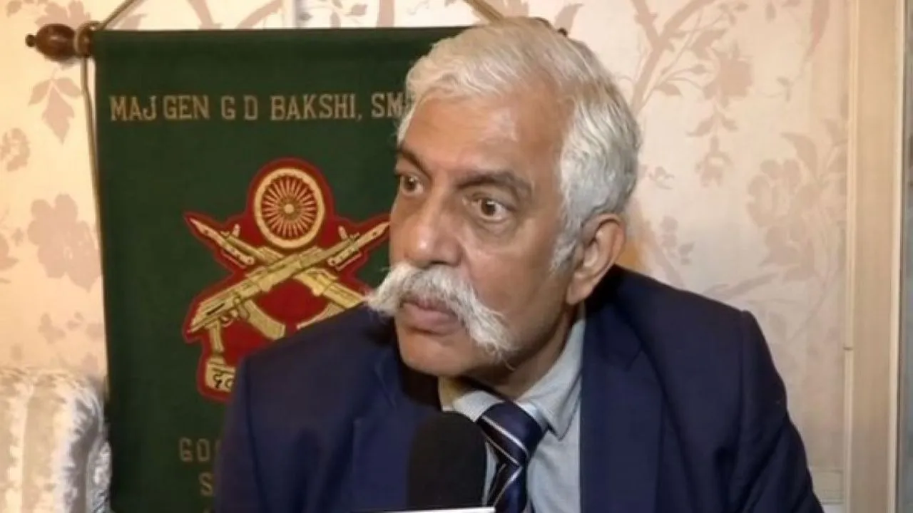 मेजर जनरल जीडी बक्शी