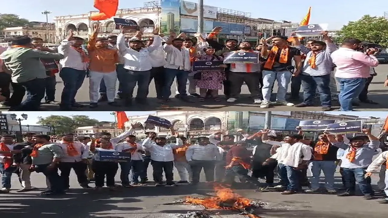 ABVP protest Pahalgam attack 