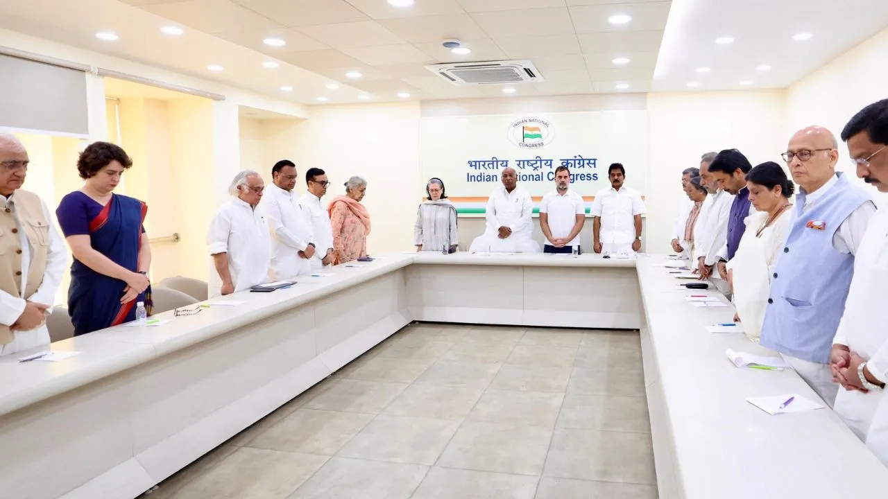 सीडब्लूसी की बैठक में कांग्रेस का बड़ा बयान कहा- हमले की साजिश पाकिस्तान ने रची, भाजपा कर रही ध्रुवीकरण और विभाजन