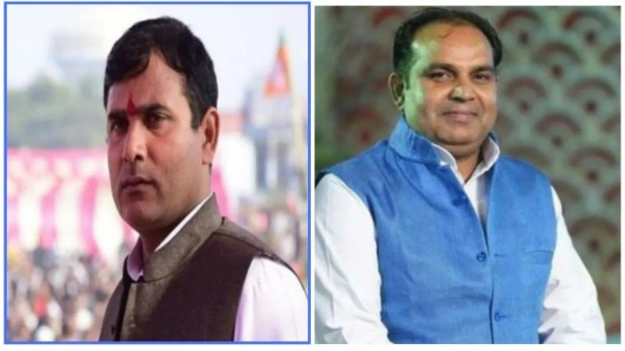 नंदकिशोर गुर्जर और मनोज धामा 