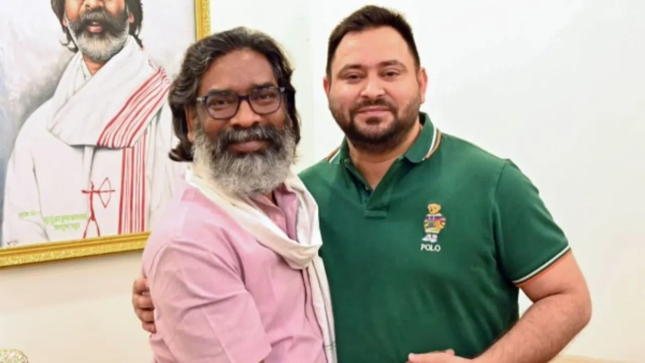 Tejashwi Yadav Hemant Soren