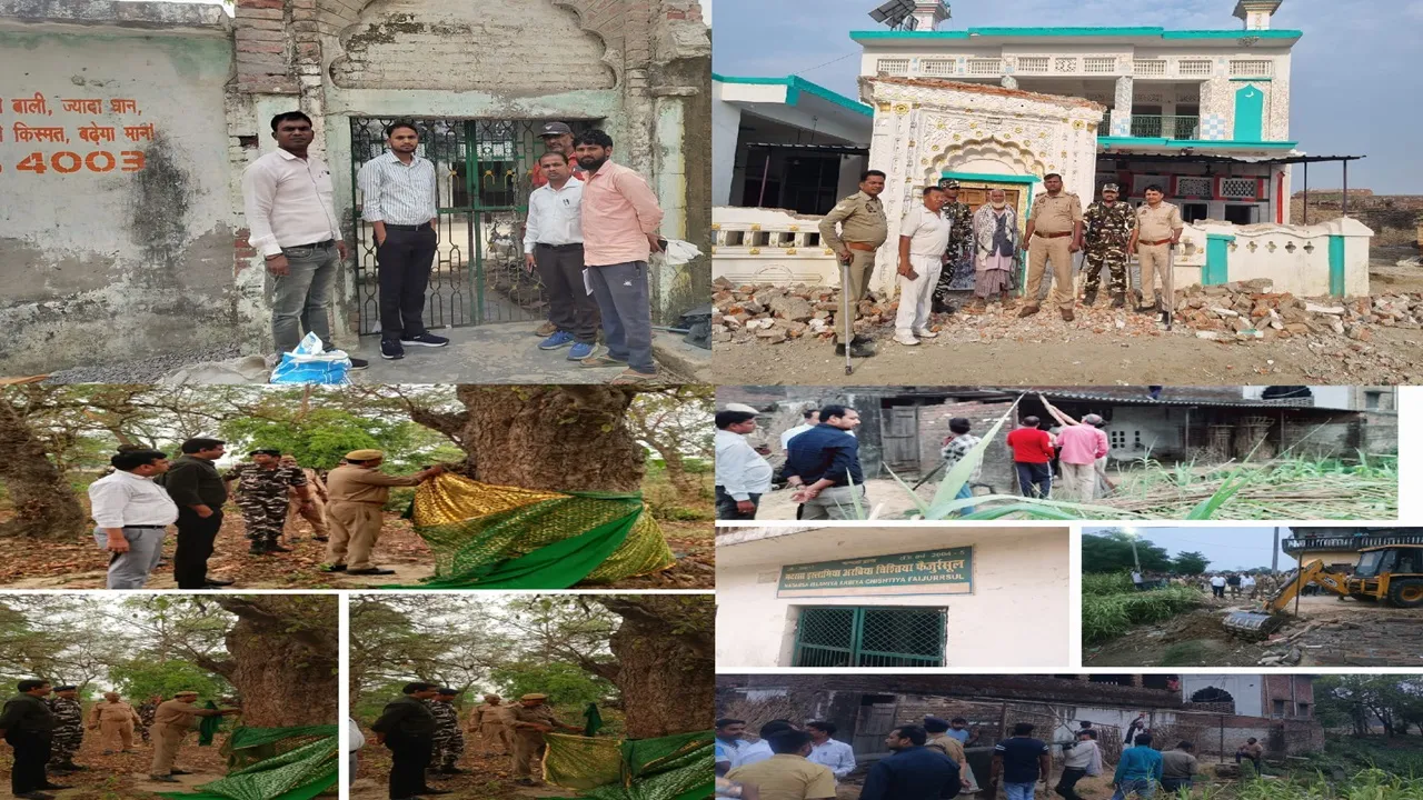 Bulldozers roared throughout day against encroachment districts bordering Nepal