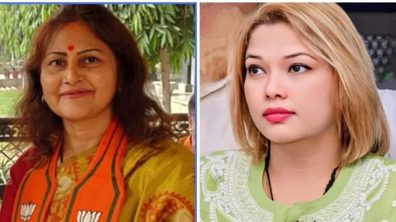 रानीता सिंह और रेनू चंदेला 
