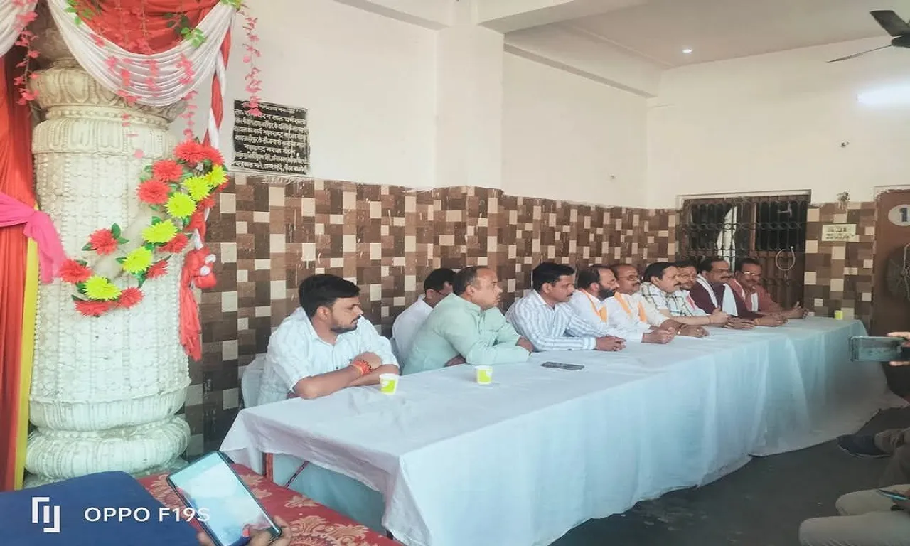 यात्रा को लेकर ब्रह्म समाज के लोगों ने की  प्रेसवार्ता